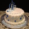 Happy Birthday
9" Chocolate Chip Fudge Cake
Oreo Cookies and Cream Filling
Vanilla ButterCream Frosting