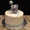 9" Butter Almond Pound Cake
Vanilla ButterCream Filling/Frosting
Decoration:  Elephant/Balloon